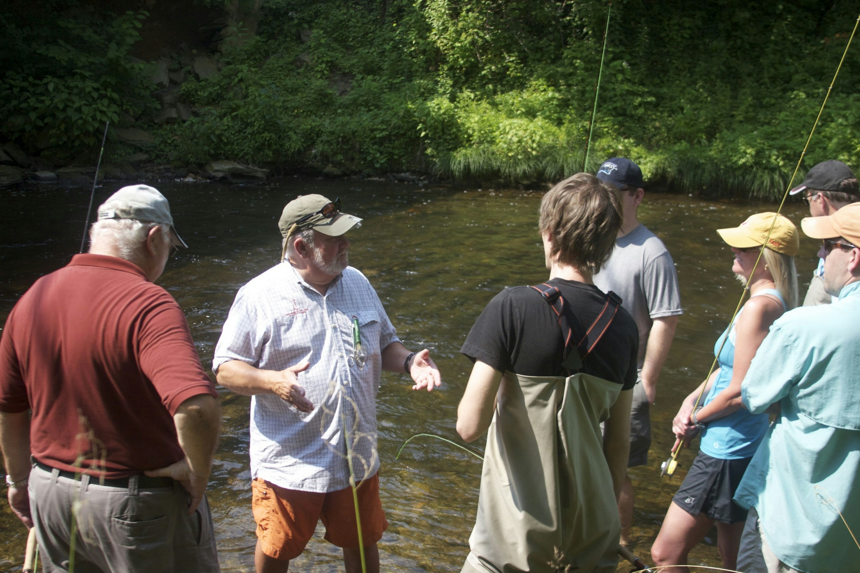 Fly Fishing Instruction School Davidson River Outfitters